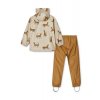 Moby printed rainwear set LW17579 1493 Leopard Sandy 1 23 11