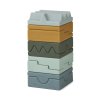 LW14407 Morgan stacking tower 6911 Blue multi mix Extra 1