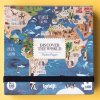LONDJI Kapesní puzzle Kolem světa - 100 pcs