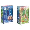 LONDJI Oboustranné puzzle Den a noc v lese - 54 pcs