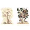 LONDJI Oboustranné velké puzzle strom - 50 pcs