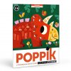 poppik poster panorama dinosaures gommettes stickers 0