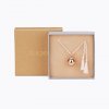 hebe pregnancy necklace joy pink gold iljoy3 dea