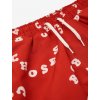 BOBO CHOSES Plavecké Bermudy - Circle all over RED