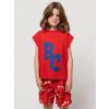 BOBO CHOSES Plavecké Bermudy - Circle all over RED