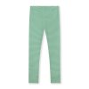 GRAY LABEL Legíny GOTS / Bright Green - Cream