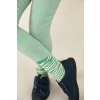 GRAY LABEL Legíny GOTS / Bright Green - Cream