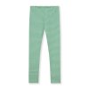 GRAY LABEL Legíny GOTS / Bright Green - Cream