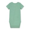 GRAY LABEL Body pro miminka GOTS /  Bright Green - Cream