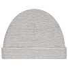 GRAY LABEL Čepička Baby GOTS Grey Melange - Cream