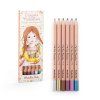MOULIN ROTY Metallic crayons Les Rosalies