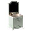 MAILEG Washbasin cabinet with mirror for mice - mint S24