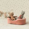 MAILEG Dog/cat bed - coral small