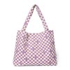 STUDIO NOOS Taška mom-bag Violet Checkerboard