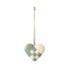 MAILEG Kovová ozdoba Heart - mint S24