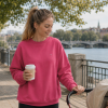 GRAY LABEL Mikina Adult GOTS - Cherry