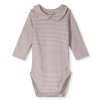 GRAY LABEL Body pro miminka s límcem GOTS | New Fit Berry - Cream
