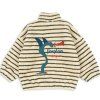 KONGES SLOJD x RHW Fleecová bunda ERBA - STRIPE