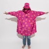 VIVI MARI Dětský kabát do deště Dots Magenta/peach
