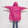 VIVI MARI Dětský kabát do deště Dots Magenta/peach