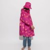 VIVI MARI Dětský kabát do deště Dots Magenta/peach