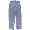 SISTERS DEPARTMENT Dámské kalhoty - Washed blue denim w/ animal print