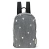STUDIO NOOS Mini batoh - Denim Grey Hearts
