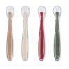 KONGES SLOJD Silikonové lžičky 4 PACK - FOREST MIX