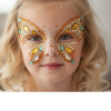KONGES SLOJD Kamínky na obličej BUTTERFLY  - LEMONADE