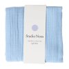 STUDIO NOOS Mušelínová plena Light Blue 70 x 70