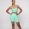BELIEVE ATHLETICS Biker šortky Push - Up / Menta