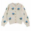EMILE ET IDA Cardigan CALIZIA - ECRU