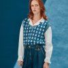 EMILE ET IDA Sweater CAROLE - BLEU