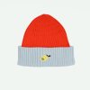 STICKY LEMON Čepice Beanie Wonders - red hat + zissou blue