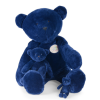 MOULIN ROTY Plyšový medvídek modrý - velký