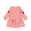 KONGES SLOJD Šaty LOU BOW - STRAWBERRY ICE
