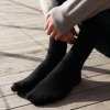 KLUE Ponožky Merino Black 36-40