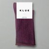 KLUE Třpytivé ponožky Lyocell Burgundy Wine 36-40