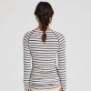 GAI+LISVA Vlněný top Amalie -  Denim Stripe