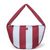 STUDIO NOOS Taška Cross body - Bold Stripe Bordeaux/Light Blue