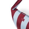 STUDIO NOOS Taška Cross body - Bold Stripe Bordeaux/Light Blue