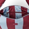 STUDIO NOOS Taška Cross body - Bold Stripe Bordeaux/Light Blue
