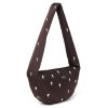 STUDIO NOOS Taška Cross body Puffy Mini -  Brown Hearts