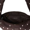 STUDIO NOOS Taška Cross body Puffy Mini -  Brown Hearts