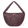 STUDIO NOOS Taška Cross body Puffy - Red Leopard