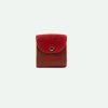 THE STICKY SIS CLUB Pouzdro na Airpods - Brick red + biscotti beige + poppy red