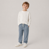 GRAY LABEL Kalhoty GOTS - Stone Grey
