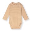GRAY LABEL Body pro miminka s límcem GOTS - Melon - Cream
