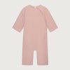 GRAY LABEL Overal pro miminka GOTS - Faded Pink