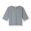 GRAY LABEL Triko Dropped Shoulder GOTS - Stone Grey